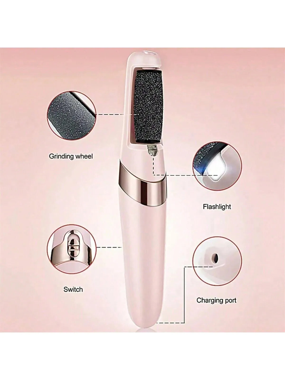 Havero Electronic File and Healing Tissue Remover 